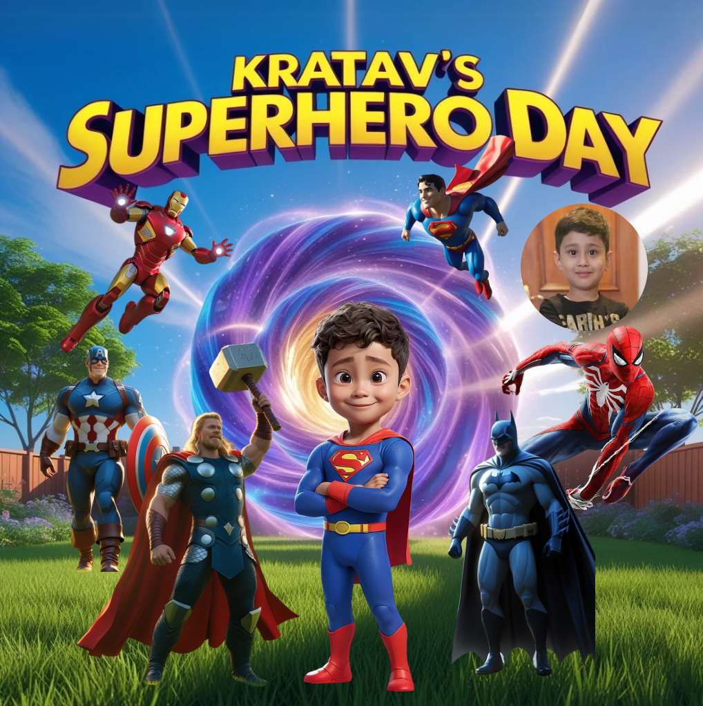 Kratav’s Superhero Day