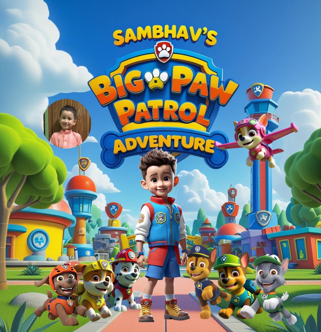 Sambhav’s Big Paw Patrol Adventure