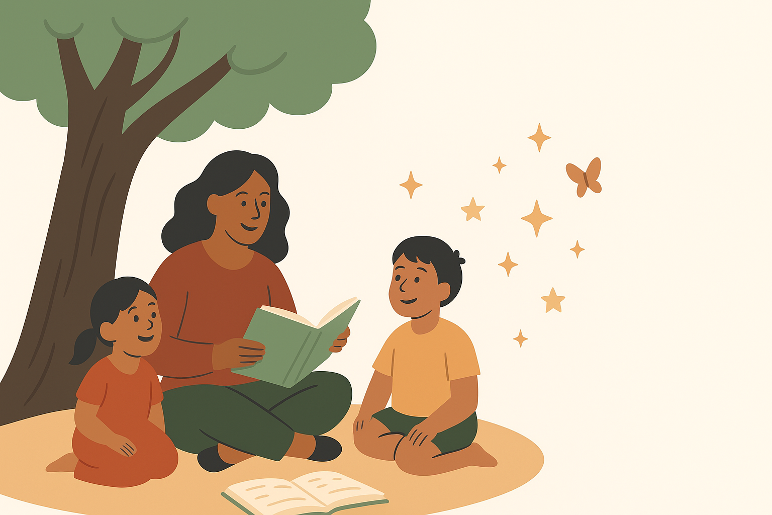 The founders of StoryCraft Nepal